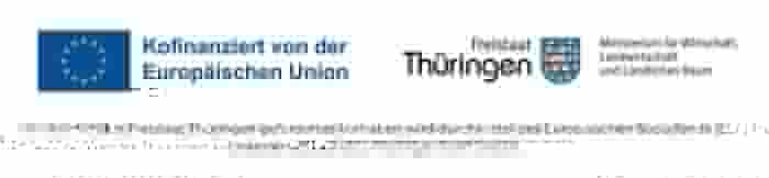 Kofinanziert von der Europäischen Union und dem Freistaat Thüringen